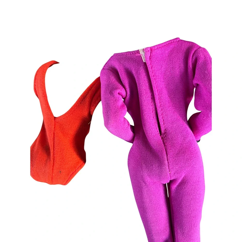 Vintage Barbie Christie Doll Lot Parts Repair 90s Black Dolls Clothes Jumpsuit